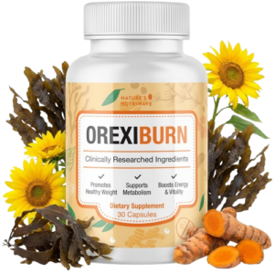 OrexiBurn Metabolism Support Supplement Bottle - Orexin and Energy Boost