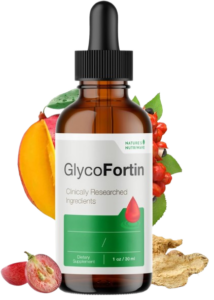Glycofortin Blood Sugar Support Supplement Bottle - Glucose Balance Formula